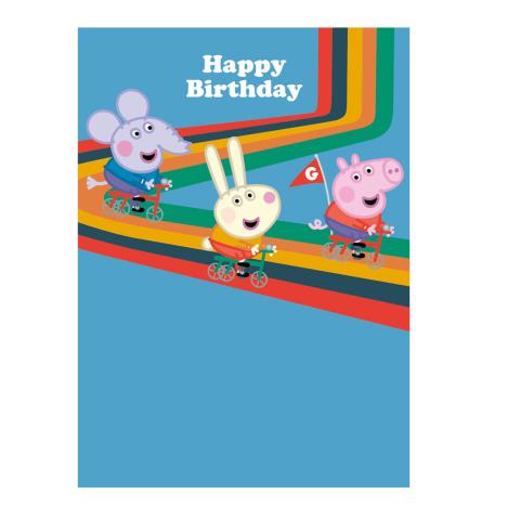 Peppa Pig Happy Birthday Card £1.99
